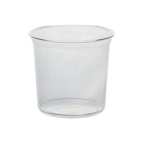 Posuda PET 500ml DELI d=117mm, h=75mm prozorna, bez poklopca [50 kom/pak]