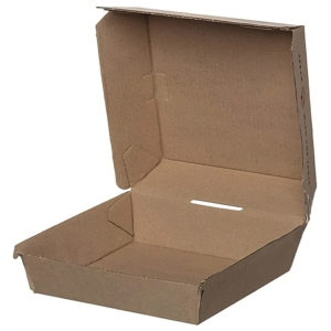 Kutija za hamburger 130x130x7,5 mm print (100 kom/pak)