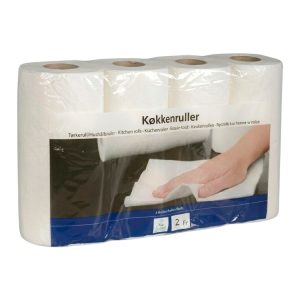 Ručnici papirnati u roli 2 sl 4 rol Kuhinjske brisače, bijeli