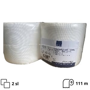 Papirnati ručnici 2 sl 111 m 2 rol Industrijske brisače, bieli