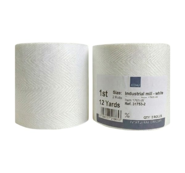 Papirnati ručnici 2 sl 111 m 2 rol Industrijske brisače, bieli