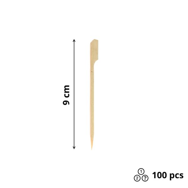 Pikalica od bambusa 9cm Golf 100 kom