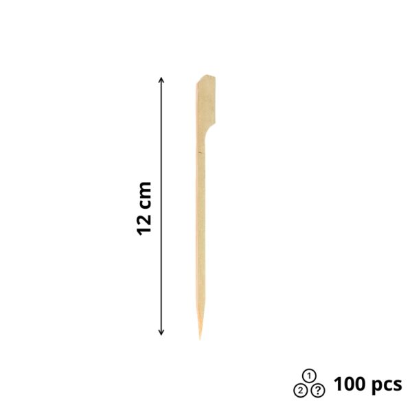 Pikalica od bambusa 12cm Golf 100kom