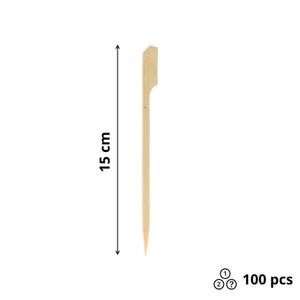 Pikalica od bambusa 15cm Golf 100 kom