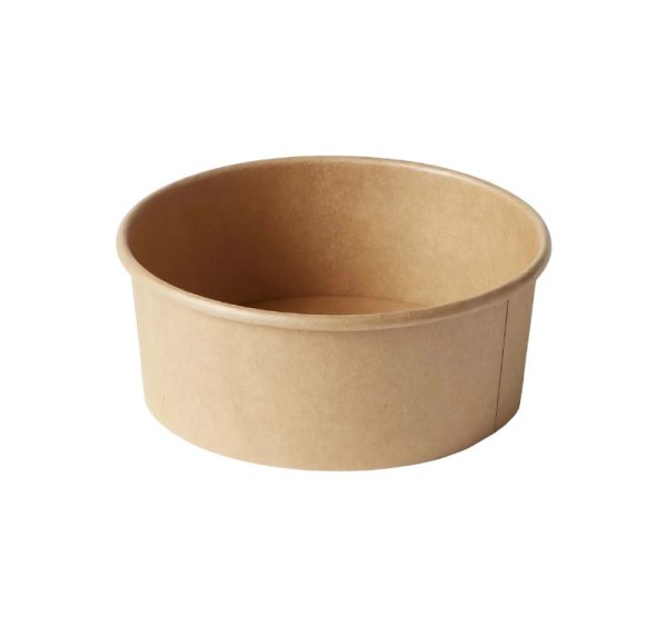 Papirnata posuda 750 ml d=150 mm h=60mm kraft 50 kom