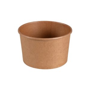 Papirnata posuda 480 (550) ml d=110 mm h=70 mm, kraft, bez poklopca 50 kom