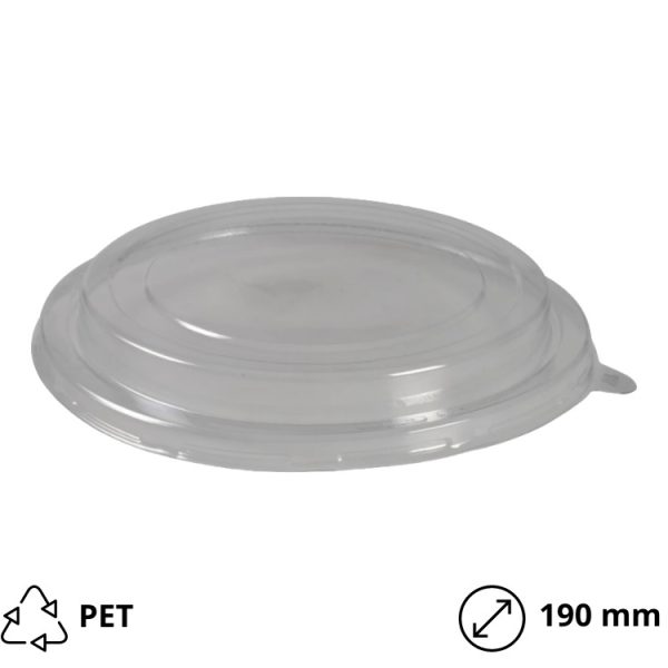 Poklopac PET d=190 mm 50 kom