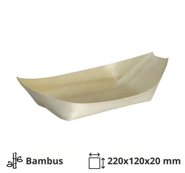 Plitica bambus XL 220х120х20 mm 100 kom