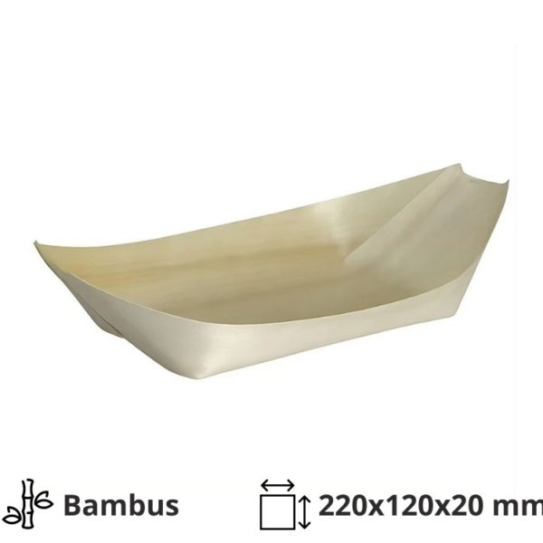 Plitica bambus XL 220х120х20 mm 100 kom