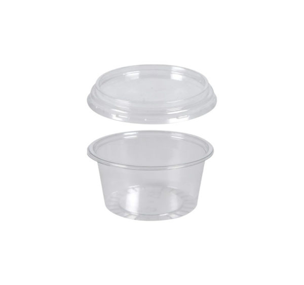 Posuda za umake za poklopcem PET 100 ml, 300 kom (komplet)