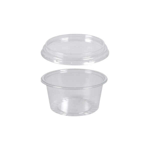 Posuda za umake za poklopcem PET 100 ml, 300 kom (komplet)