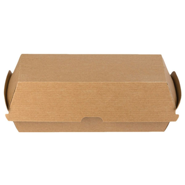 Kutija Fast Food BIO kraft 20.5x10x8cm (100 kom/pak)