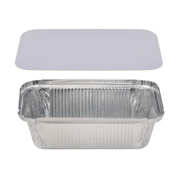Alu posuda za poklopcem 900 ml 202x137x50mm, 100 kom (komplet)