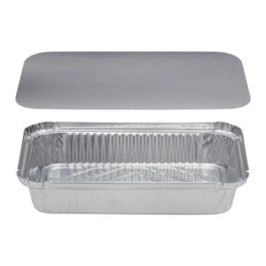 Alu posuda za poklopcem 1125 ml 247x147x45mm (komplet)