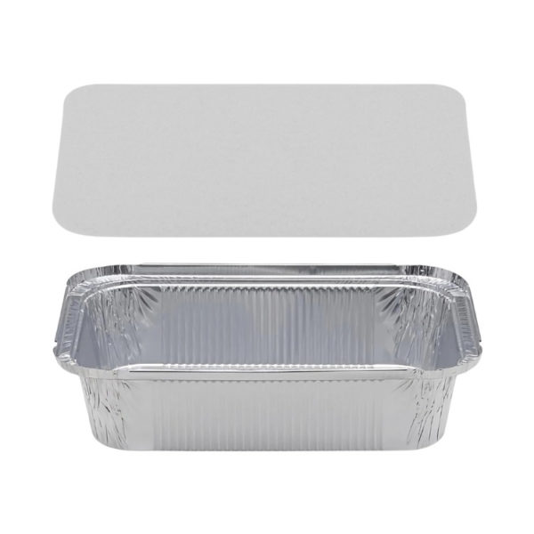 Alu posuda za poklopcem 1950 ml 260x190x56 mm, 100 kom (komplet)