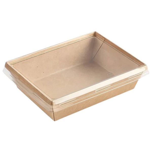 Papirnata posuda OneClick Bottom 500/b za poklopcem (komplet)