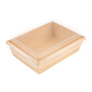 Papirnata posuda OneClick Bottom 500/b za poklopcem (komplet)