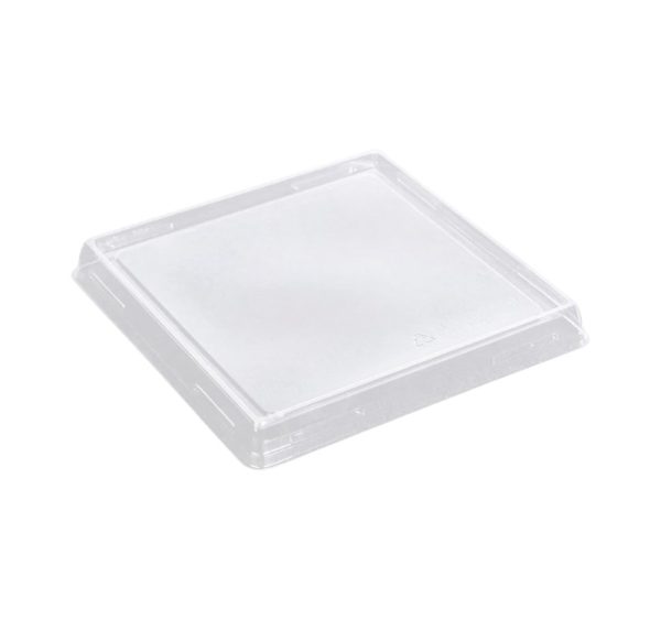 Poklopac za posudu One Click 130x130mm, proziran, raven  50 kom