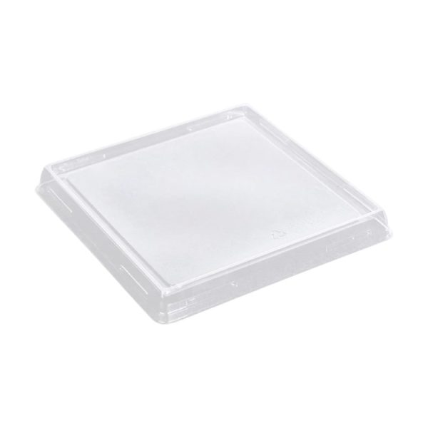 Poklopac za posudu One Click 130x130mm, proziran, raven  50 kom