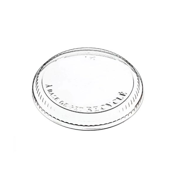 Poklopac rPET za posudico Vintage 300 ml d=96 mm h=13 mm 50 kom
