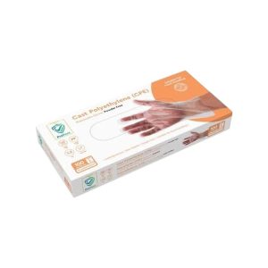 Rukavice CPE bez pudera 100 kom/pak L