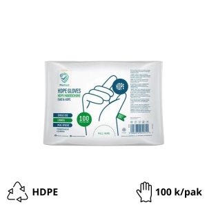 Rukavice HDPE bez pudera 100 kom