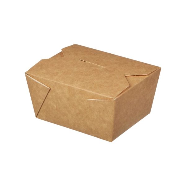 Papirnata posuda Fold Box 600 ml 110x90x65 mm, kraft 25 kom
