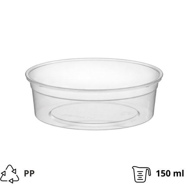 Posuda za umake PP 150 ml d=96 mm h=30 mm, bez poklopca