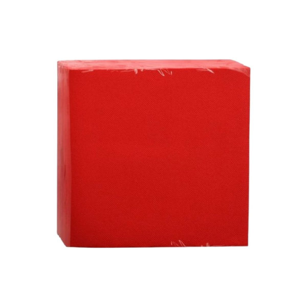Papirnate salvete 2 sl 33×33 cm crvene 630 l/pak