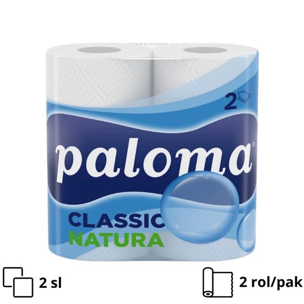 Papirnati ručnici Paloma Classic Natura 2sl 2 rol/pak