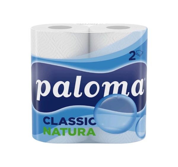 Papirnati ručnici Paloma Classic Natura 2sl 2 rol/pak