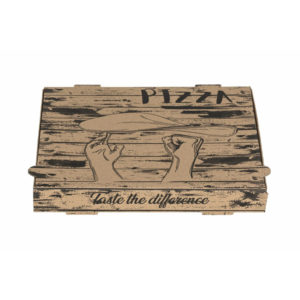 Kutija za pizzu 40х40х4,2 cm kraft (50 kom/pak)