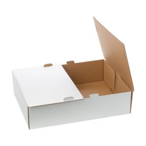 Kutija za desert bez prozora 400x300x100 mm bijela [5 kom/pak]