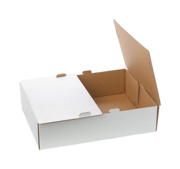 Kutija za desert bez prozora 400x300x100 mm bijela [5 kom/pak]