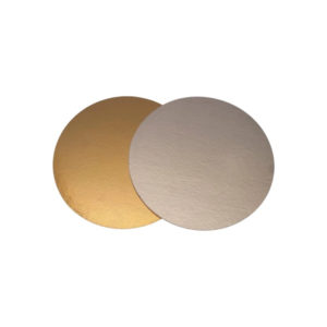 Podmetač krug za torte karton d=240 mm zlatni