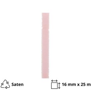 Satenska traka 16 mm x 25 m ružičasta