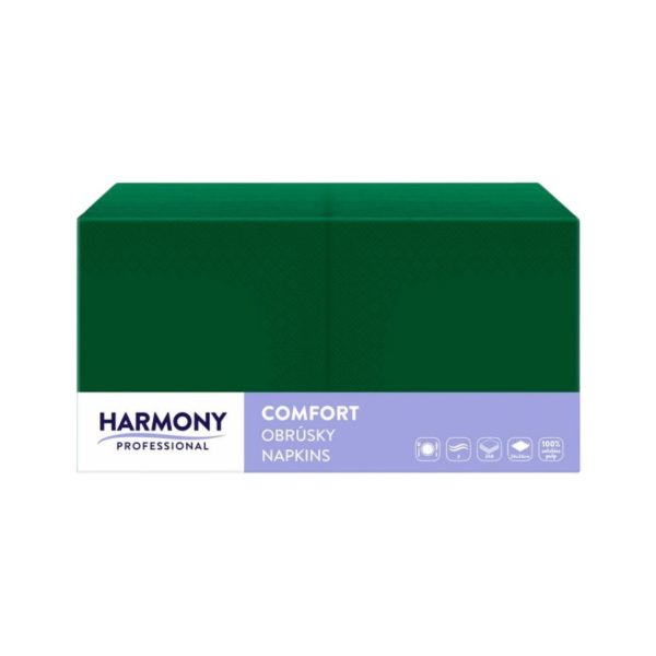 Papirnate salvete 2 sl 24×24 cm zelena 250 l/pak