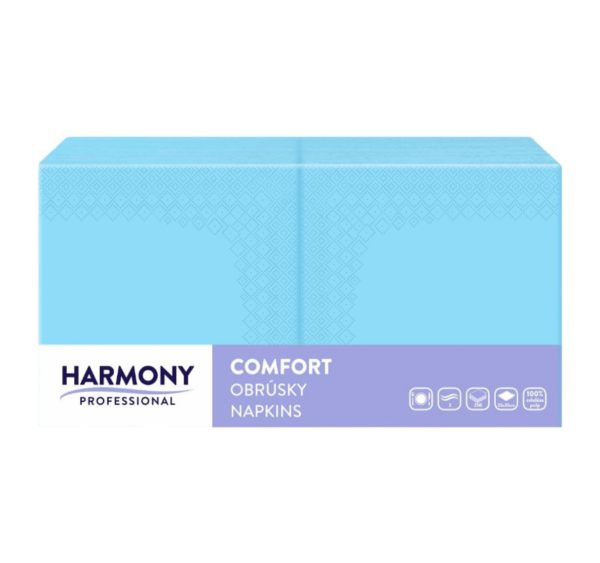 Papirnate salvete 2 sl 33×33 cm plava 250 l/pak