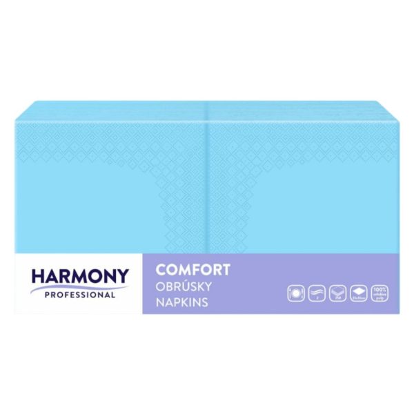 Papirnate salvete 2 sl 33×33 cm plava 250 l/pak