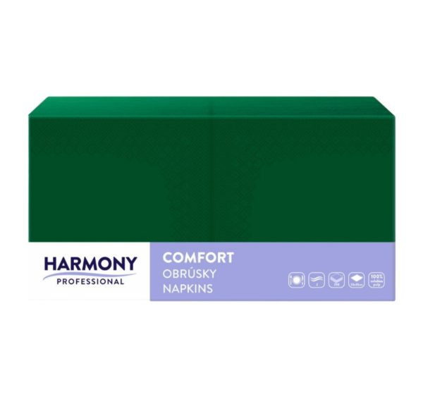 Papirnate salvete 2 sl 33×33 cm zelena 250 l/pak