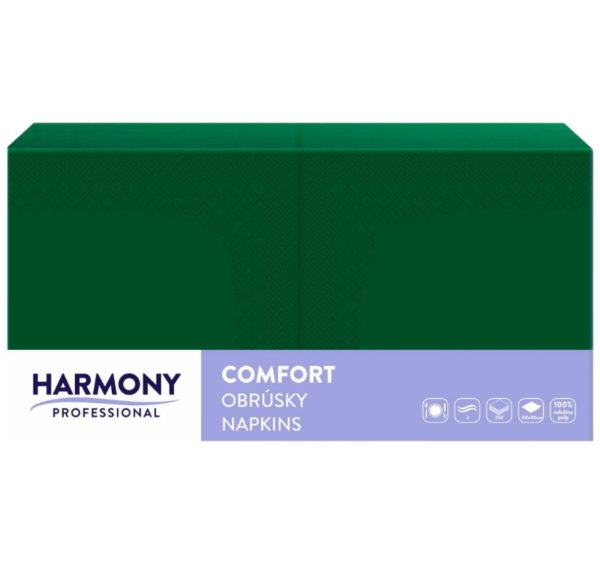 Papirnate salvete 2 sl 40×40 cm zelena 250 l/pak [8 kom/pak]