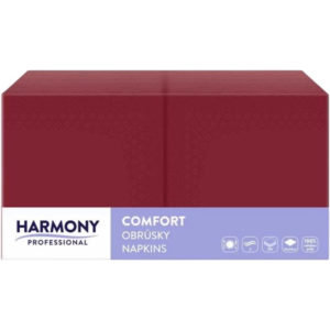 Papirnate salvete 2 sl 40×40 cm bordo 250 l/pak [8 kom/pak]