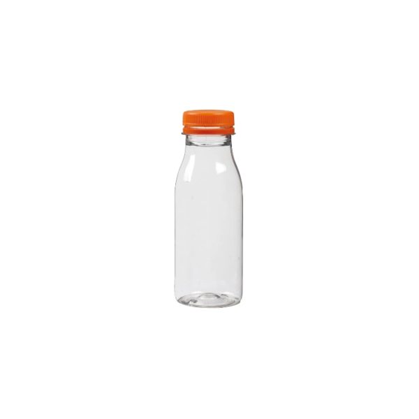 Boca PET 0,2 l d=38 mm s narančastim poklopcem [100 kom/pak]