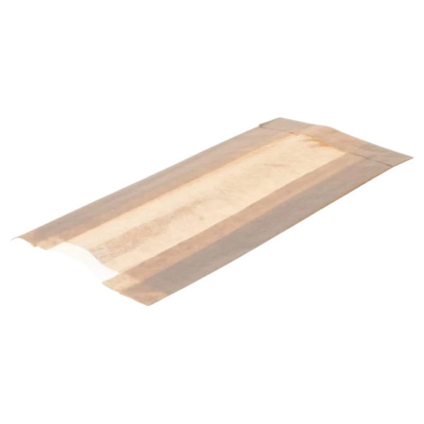 Papirnata vrećica s prozorom 160×370 mm kraft 1000 kom/pak