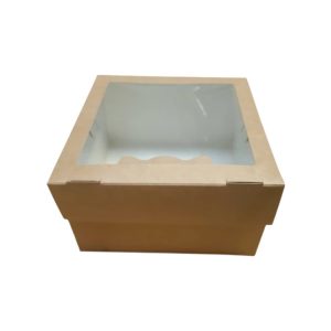 Kutija za muffine sa prozorom ECO MUF 4 160x160x100 mm 25 kom/pak