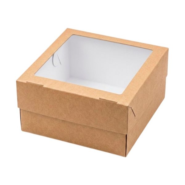 Kutija za muffine sa prozorom ECO MUF 4 160x160x100 mm 25 kom/pak