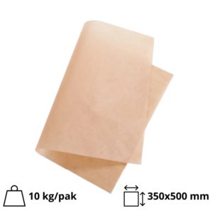 Papir za zamatanje hamburgera 350х500 mm, kraft (1250 kom/pak)