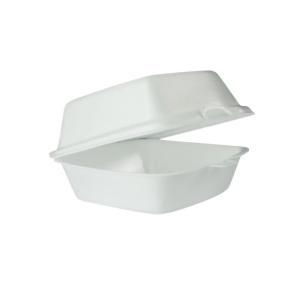 Burger ambalaža 150x150x75 mm XPS bijela 100 kom