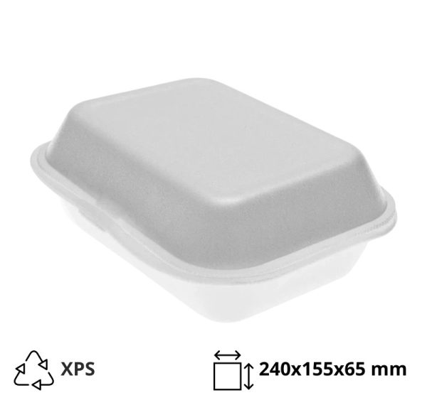 Ambalaža 1-del 240x155x65 mm XPS bijela 100 kom