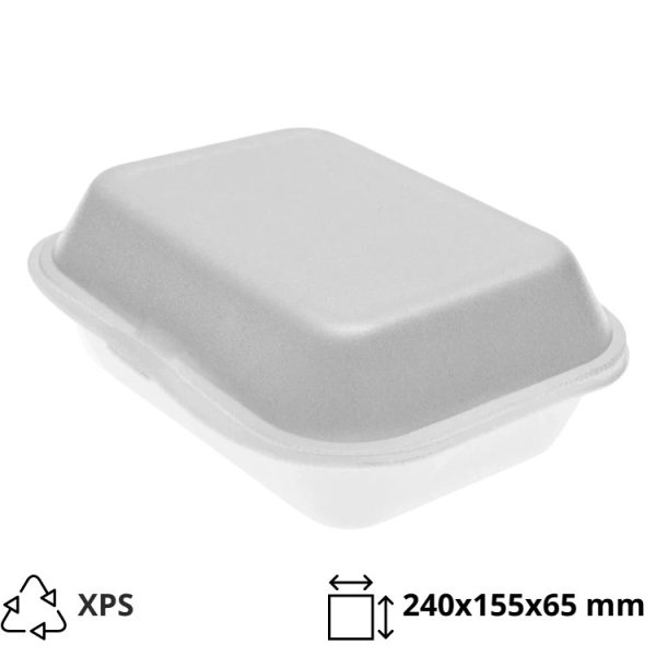 Ambalaža 1-del 240x155x65 mm XPS bijela 100 kom